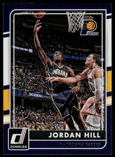 2015-16 Donruss #56 Jordan Hill Indiana Pacers