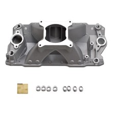 Intake Manifold For 1957-1995 Chevy Sbc 350 400 327 Small Block Single Plane