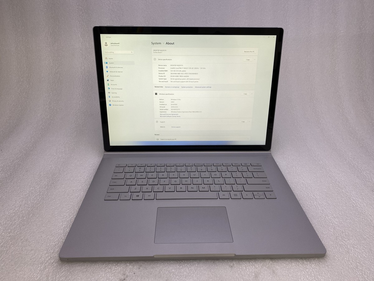 Microsoft Surface Book 3 15