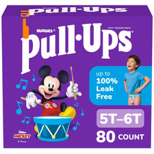 Pull-Ups Boys' Potty Training Pants, Size 5T-6T 5T-6T, Multi-color