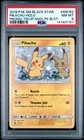 Pokemon Pikachu Holo SM162/181 Team Up Single Pack Blisters PSA 8