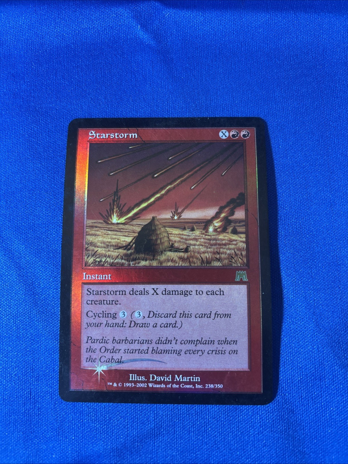 FOIL STARSTORM LP Onslaught Original mtg Magic fast shipping