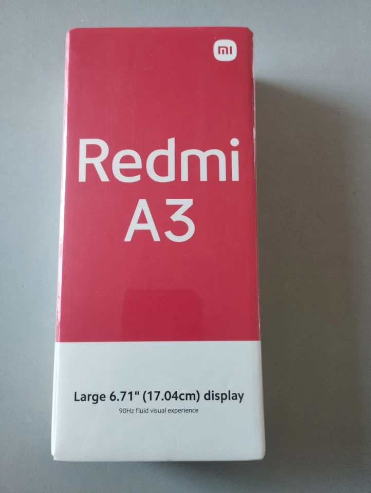 Xiaomi Redmi A3 4GB RAM 128GB MEMORIA 6.71" Dual Sim Android 14 4G NERO NEW - Immagine 2 di 4