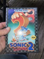 Sonic the Hedgehog 2 (SEGA Genesis) MINT CIB Complete & Tested - Ships Fast
