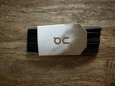 On Cloud Black Replacement Shoe Laces NEW