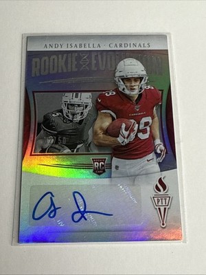2019 Panini Passing the Torch - Rookie Evolution Autographs Andy Isabella 02/50