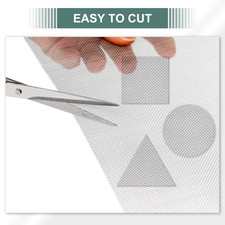 304 Stainless Steel Wire Mesh Screen,15.7 X 59 Inches, 1Mm Hole 20 Mesh, No R...