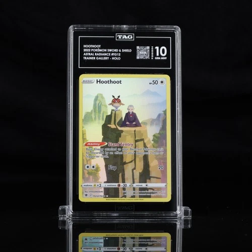 Hoothoot #TG12 Sword & Shield Astral Radiance Trainer Gallery Full Art TAG 10