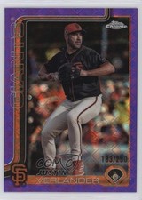 2025 Chrome Logofractor Edition Purple Refractor /250 Justin Verlander #242 13ql