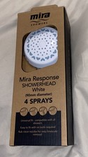 Mira Response Shower Head White 4 SPRAY 2.1605.103 - EBAYS CHEAPEST 100% £19.52