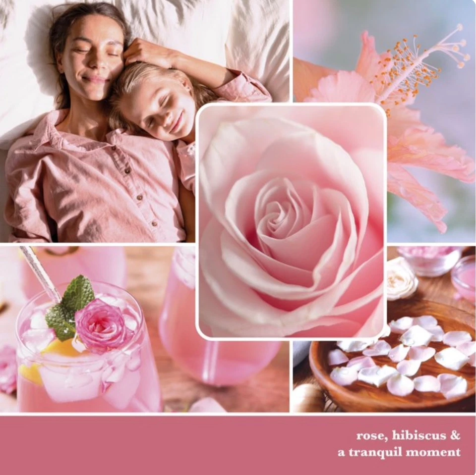 Yankee Candle Well Living Collection - Tranquil Rose & Hibiscus - Medium Square - Image 3 of 4