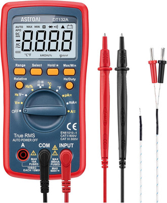 Digital Multimeter, TRMS 4000 Counts Volt Meter (Manual and Auto Ranging); Measu