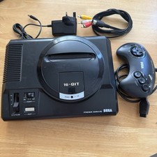 Sega Mega Drive MK1 High Definition Version Console bundle - Tested & Working