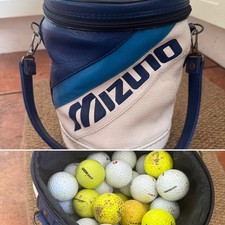 Mizuno Golf Practice Ball Bag Futerał i 82 x piłki golfowe
