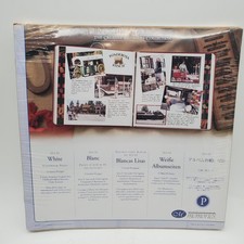 New  Sealed 2004 Creative Memories 12 x 12 White Scrapbook 15 Sheets / 30 Pages