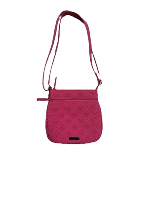 Vera Bradley Cross Body Bag Solid Pink