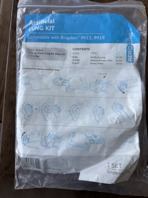 AeroLung 24 Count Artificial Lung For Mannequin Compatible With Brayden M13,M16