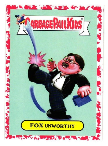 2016 GARBAGE PAIL KIDS SERIES 2 PRIME SLIME TRASHY TV PICK YOUR CARD BLOODY RED - Picture 246 of 323