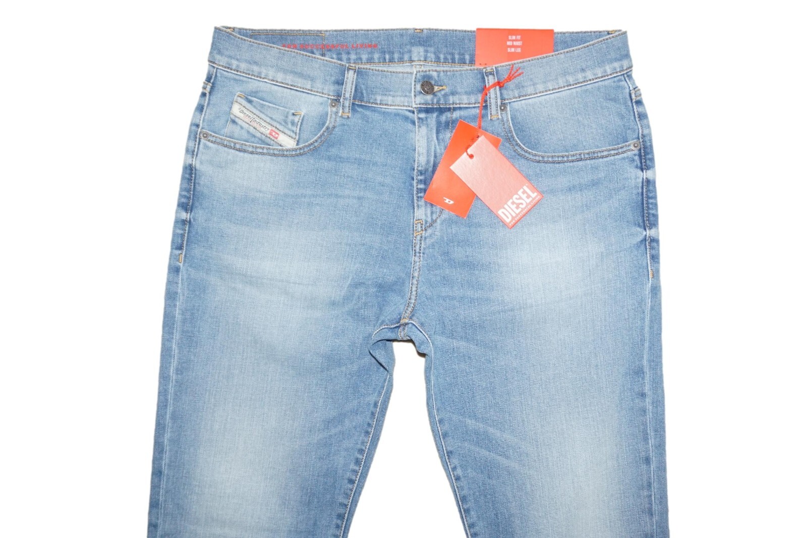 DIESEL D-STRUKT 09E13 JEANS SLIM W34 L32 100% AUTHENTIC