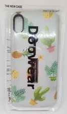 Cactus Flowers Pineapples Cell Phone Case IPhone XS Max 