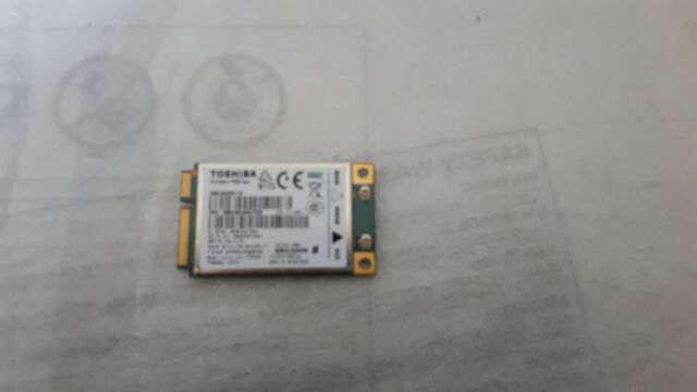 Toshiba Ericsson F5521GW PCI Express Wwan Toshiba Ericsson F5521GW PCI Express Wwan
