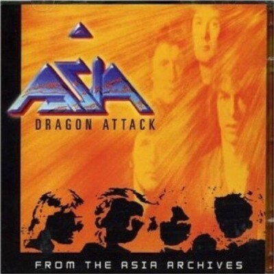 Asia ''Dragon Attack'' 2 CD Set! Plays GREAT! VERY RARE 2 CD Set!