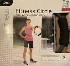 Pilates Ring Yoga Circle Exercise Gym Fitness Body Trainer Dual Grip