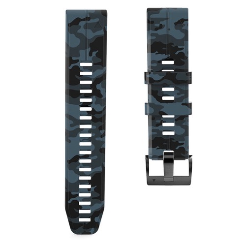 22/26mm Camo Silicone Watch Band Watch Strap For Garmin Fenix 7/7Pro/7 Solar - Picture 19 of 44