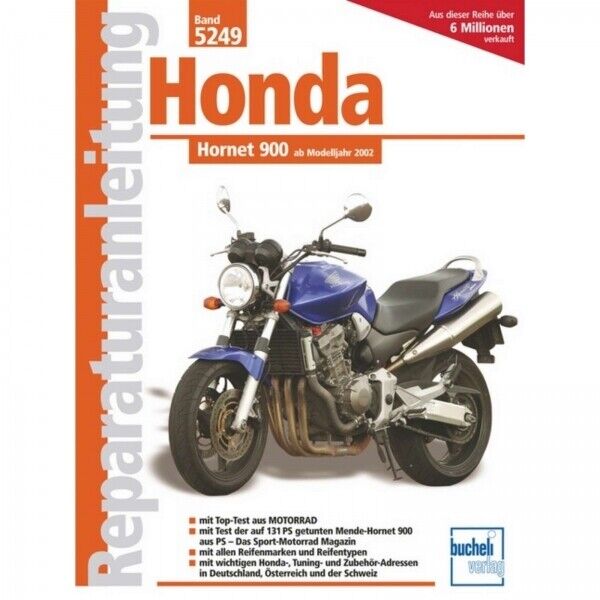 Thumbnail - Honda Hornet 900 (2002-2005) Werkstatthandbuch Bucheli Verlag