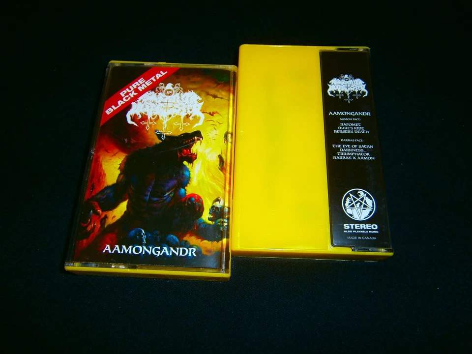 SATANIC WARMASTER - Aamongandr. Tape - Image 3 of 3