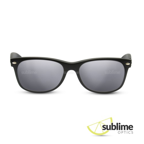 POLARIZED Metallic Silver Replacement Lenses For Ray Ban RB2132 New Wayfarer 55 - Picture 2 of 6