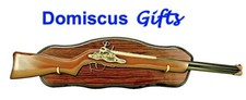 34" NEW! Vintage 1688 FLINTLOCK RIFLE Replica Short Double Barrel Classic GUN 