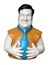 1993 Topps FRED FLINTSTONE Empty Candy Container 2.5” Flintstones Movie