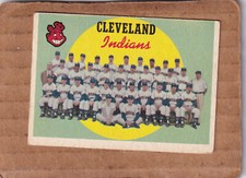 1959 Topps Baseball Cleveland Indians Team #476 NICE