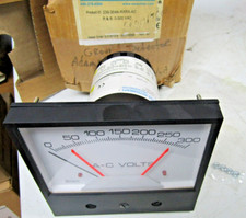 🔥 NEW CROMPTON WESCHLER 0-300 AC VOLTMETER 239-304A-RXRX-AC