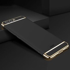 Phone Case Protection Case For Huawei P9 Bumper 3 In 1 Cover Chrome Black New