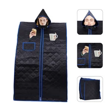 2L Portable Sauna Box Personal Steam Sauna Spa for Relaxation at Home 1000 Watt