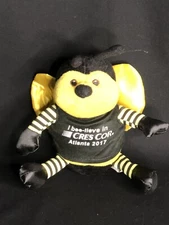 Cres Cor Bumble Bee Atlanta 2017 Plush Stuffed Animal
