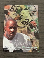 1997 Flair Showcase Row 0 Napoleon Kaufman #110 Oakland Raiders