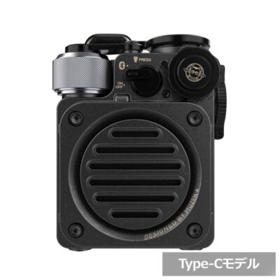 MUZEN Wild Mini MW-PVXI ブラック ＋ ストラップ付 MUZEN Wild mini 2nd generation Type-C model Bluetooth speaker