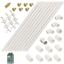 NEW Orbit Performance 12 ft. PVC Mist Cooling System