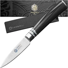 Kessaku 3.5" Paring Knife - Ronin Series - High Carbon Stainless Steel