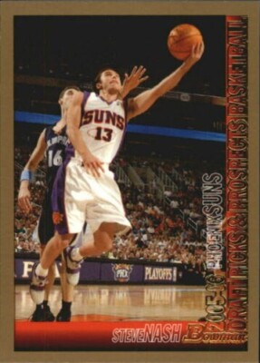 A3966 2005-06 Bowman Bk Parallel Einlagekarten -You Pick- Gold NM-MT