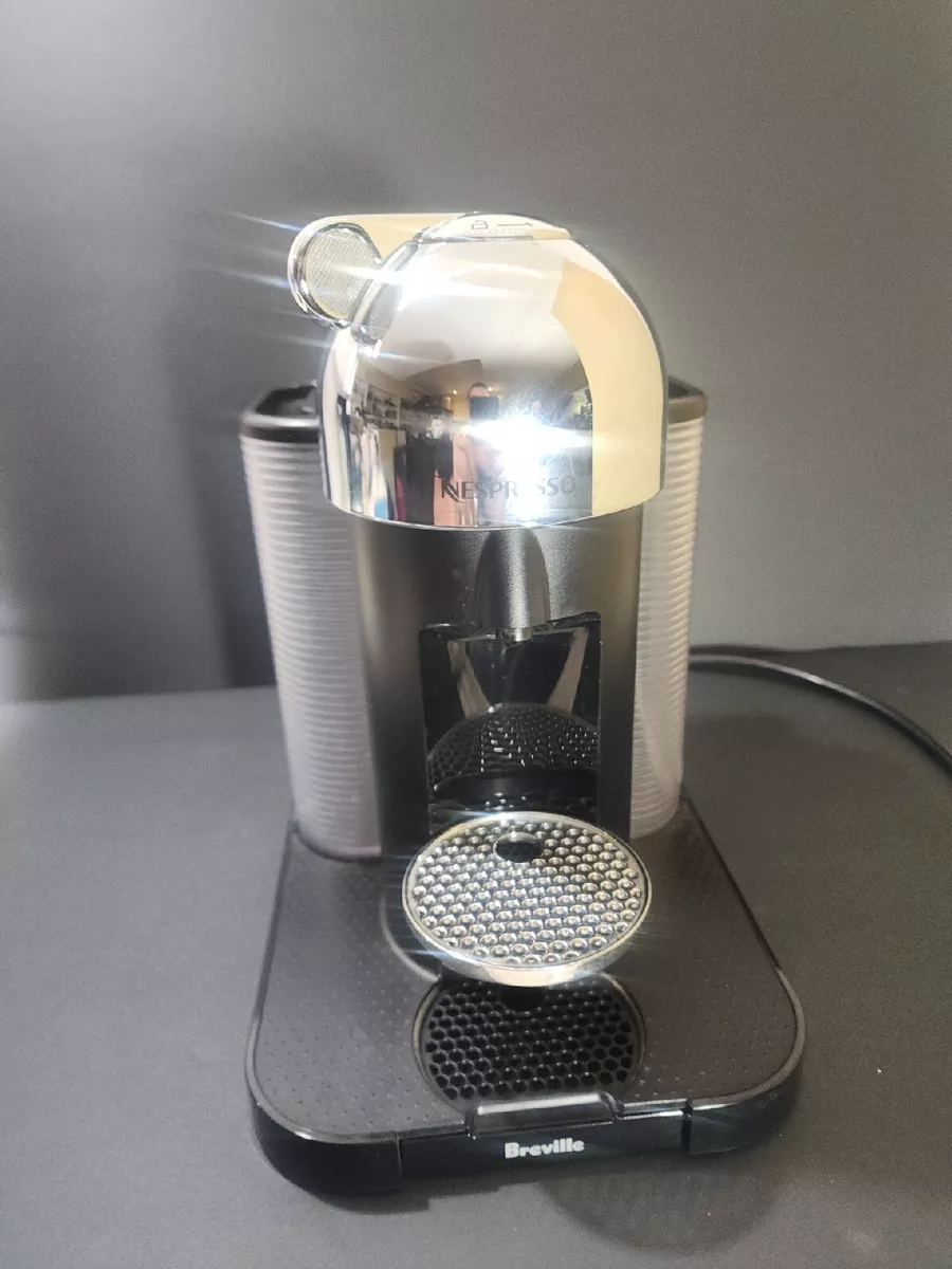 Nespresso by Breville VertuoLine Chrome Coffee and Espresso Machine Maker +  Reviews