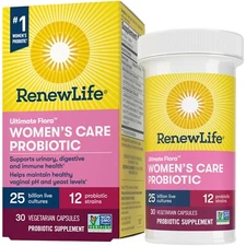 Renew Life Women's Probiotic, #1 Women's Probiotic, 25 Billion, 30 Ct..