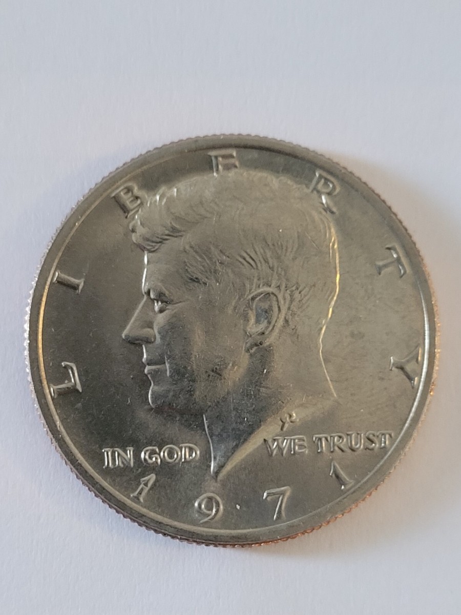 1971 Kennedy Half Dollar no mint mark | eBay