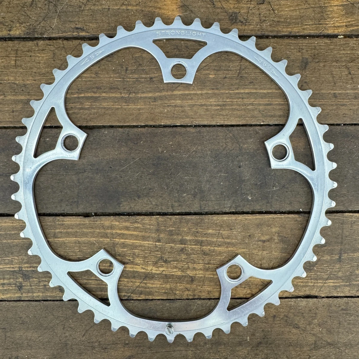 Vis / cheminée fix. double plateau route strong acier-inox