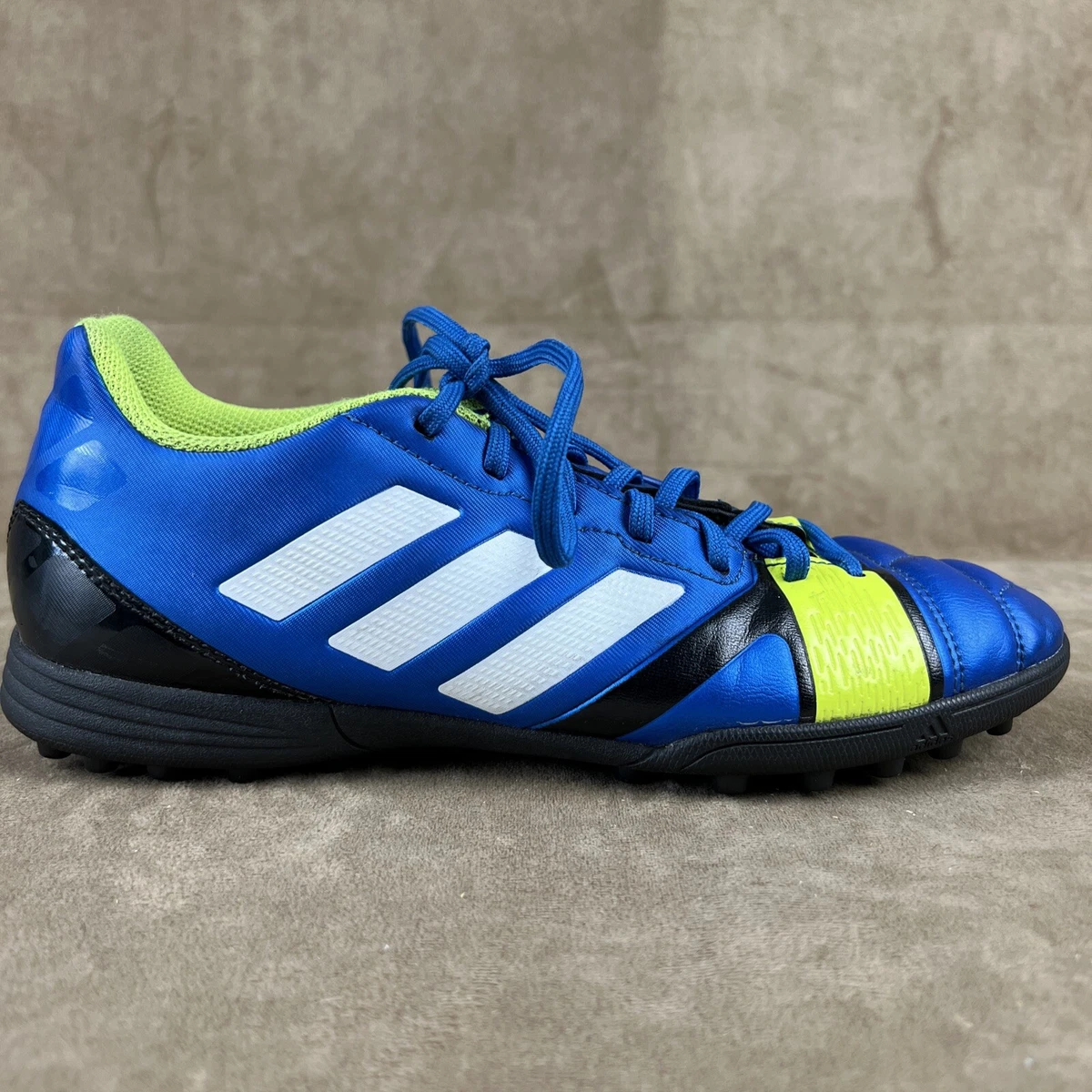 Adidas Nitrocharge 3.0 ART Mens 6.5 Soccer Cleats Q33936 Blue Yellow CLI 037001