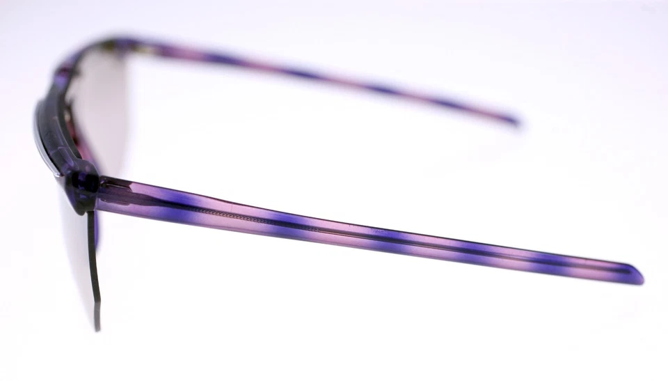 Gafas de sol Bright Eyes 'Masque' de OIO Metzler unisex púrpura 'flat top' - años 80 Foto 3 de 4