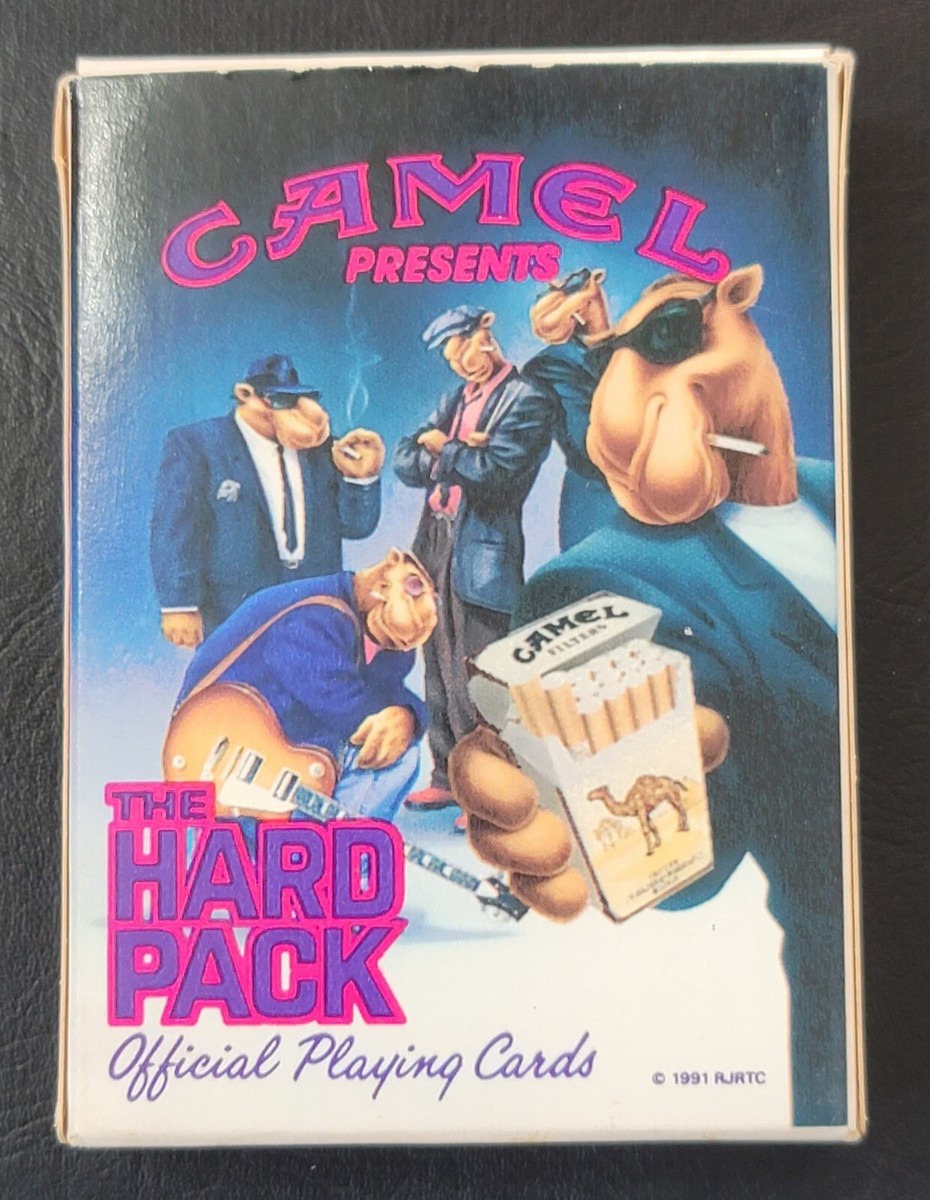 90s ビンテージ CAMEL キャメル  カードゲーム 新品 アメリカ VINTAGE 1994 JOE CAMEL CIGARETTES POKER CHIPS IN TIN BOX